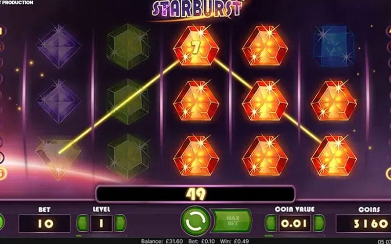 تقييم فتحة Starburst النهائي (2025): لماذا لا تزال #1
