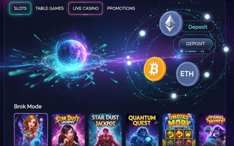 Νέο Κρυπτονόμισμα Καζίνο ‘Cosmic Spins’ Ξεκινά με Τεράστιο Μπόνους