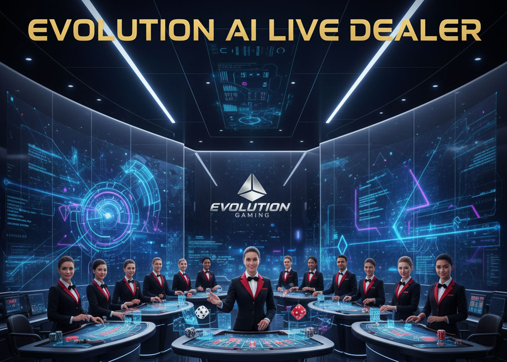 استوديو Evolution Gaming AI Live Dealer مع موزعين متعددين وواجهات بيانات مستقبلية