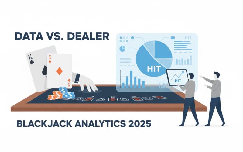 البيانات مقابل الموزع: كيف تعيد التحليلات تعريف استراتيجية البلاك جاك لجيل جديد