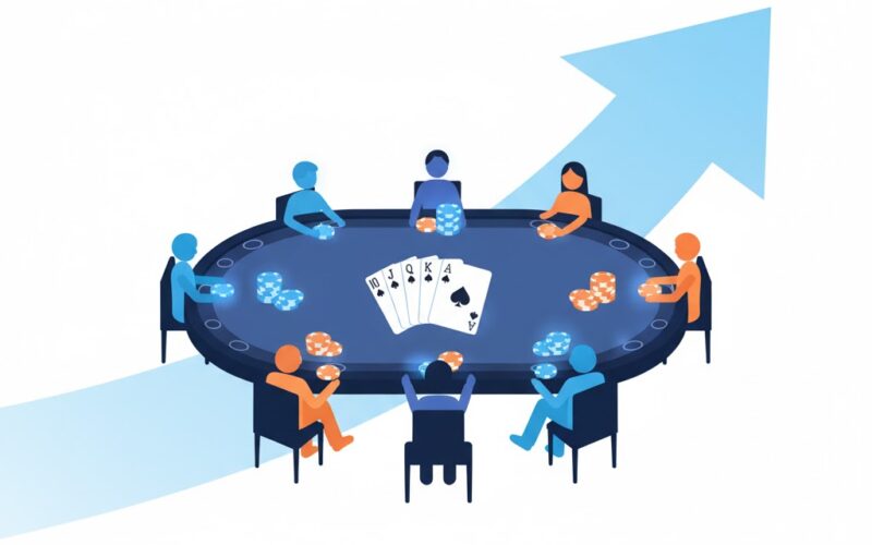 الأقمشة رقمية: كيف تعود لعبة البوكر على الإنترنت بشكل كبير عام 2025